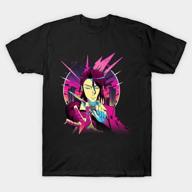 Saya's Struggle with Identity Vintage Film Tees for Vampire Slayers T-Shirt by labyrinth pattern